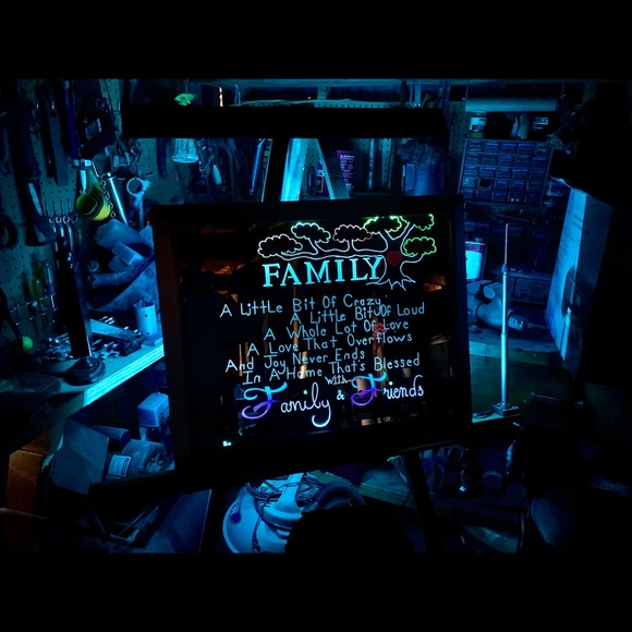 My etched mirror artwork - Picture 2 of 13